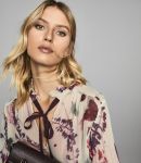 RFPB01 REISS FLORAL PRINTED BLOUSE